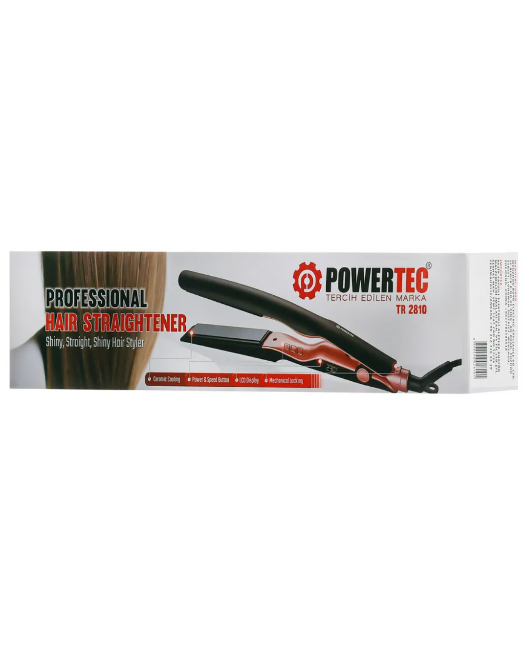 Powertec TR-2810 Seramik Saç Düzleştirici