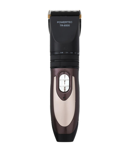Powertec TR-6500 Profesyonel Yedek Bataryalı Şarjlı Saç Sakal Tıraş Makinesi
