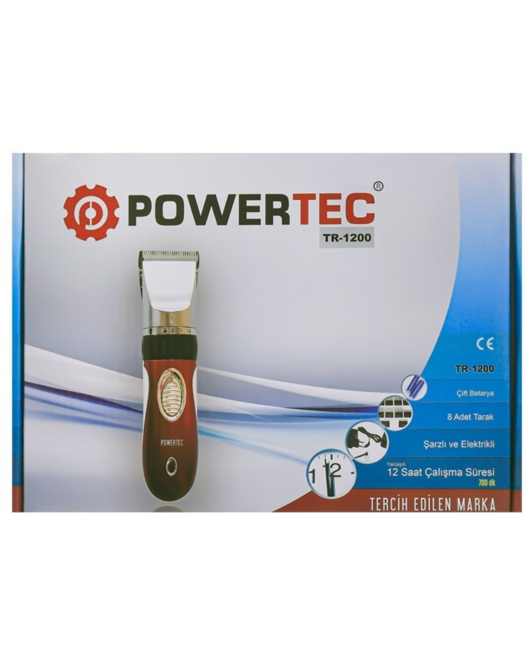 Powertec TR-1200 Profesyonel Tıraş Makinesi